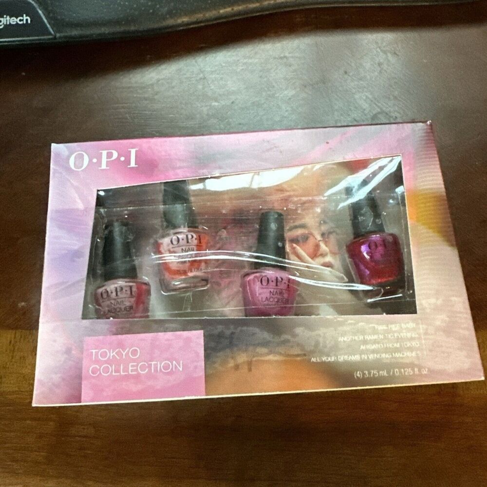 Tokyo Mini Collection of Nail Polishes NOS 2019 OPI Products Set of 4 Colors